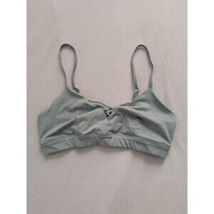 ALO Yoga Light Gray Sports Bra